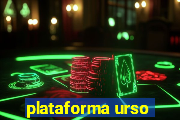 plataforma urso